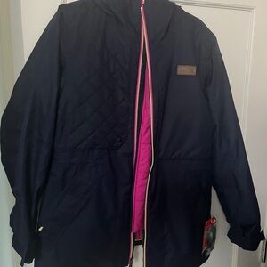 The North Face Pink and Navy Jacket